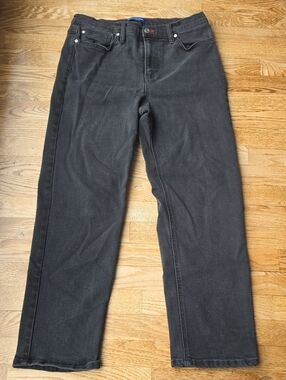 (10) Scotch & Soda Women's Boyfriend Jeans - Charcoal Black Wash Classic Denim